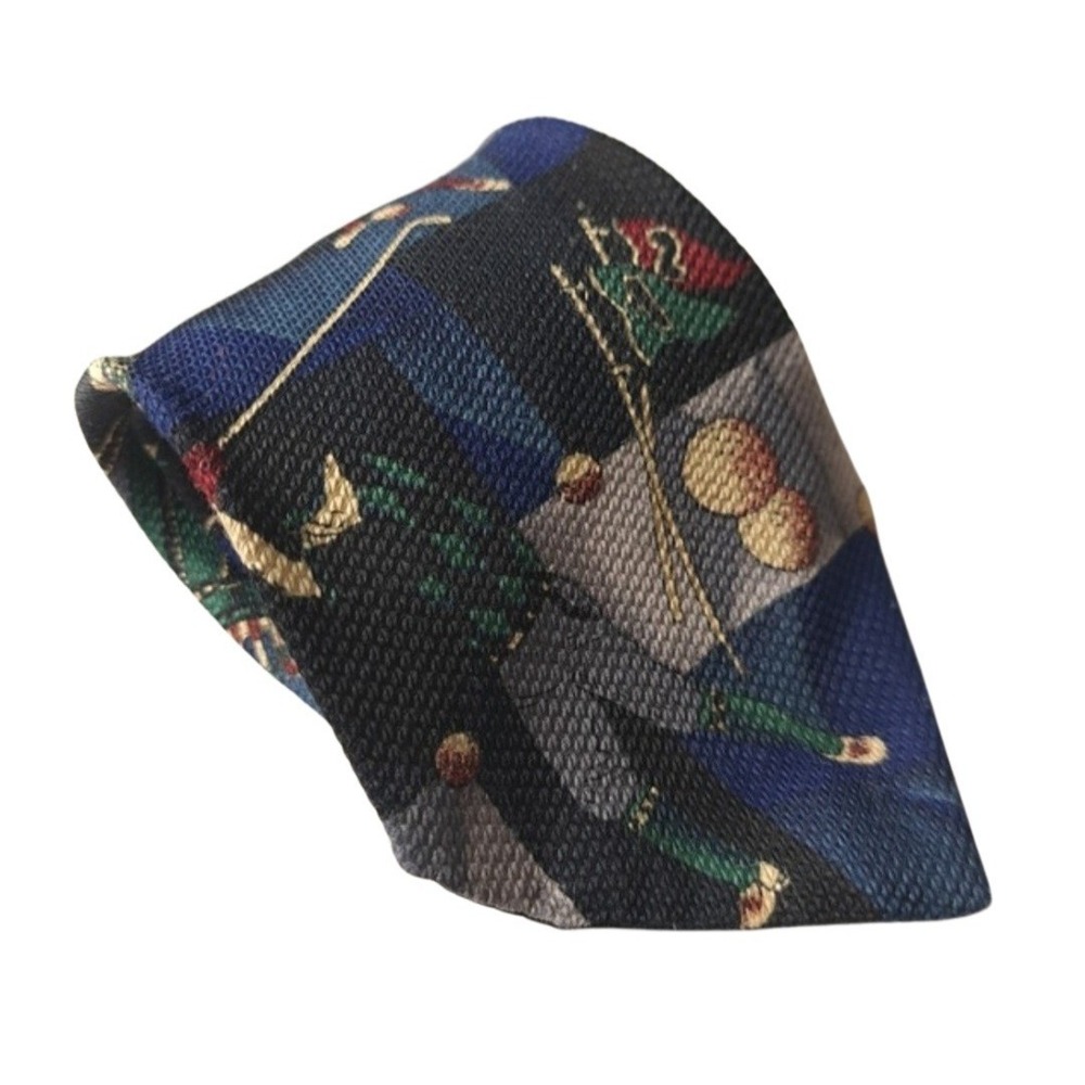 Stuart Ashley Men's Tie Office Business Multicolor Classic Golf Made In USA